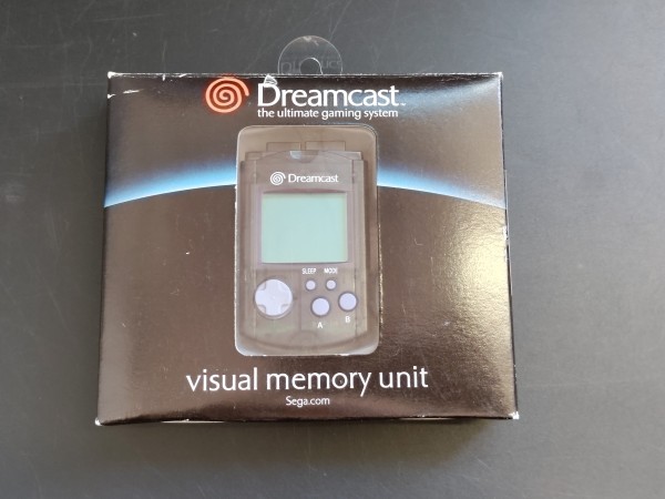 Dreamcast Visual Memory Unit Clear Black OVP (Budget)