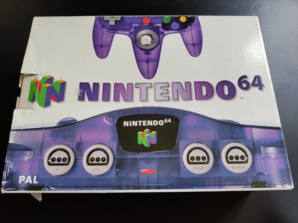Nintendo 64 Konsole Midnight Blue OVP