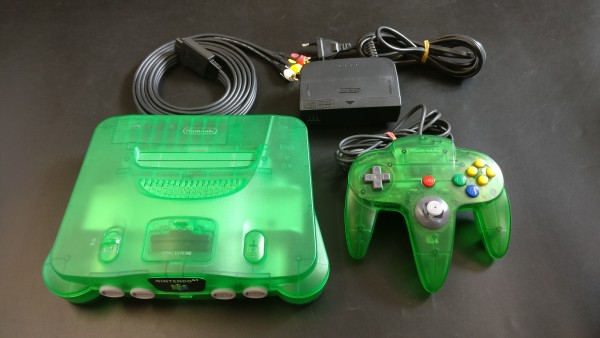 Nintendo 64 Konsole Jungle Green
