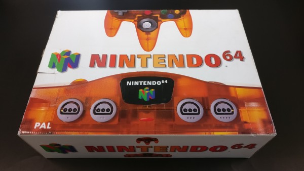 Nintendo 64 Konsole Fire Orange OVP
