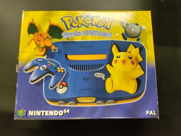 Nintendo 64 Konsole Pikachu Edition OVP