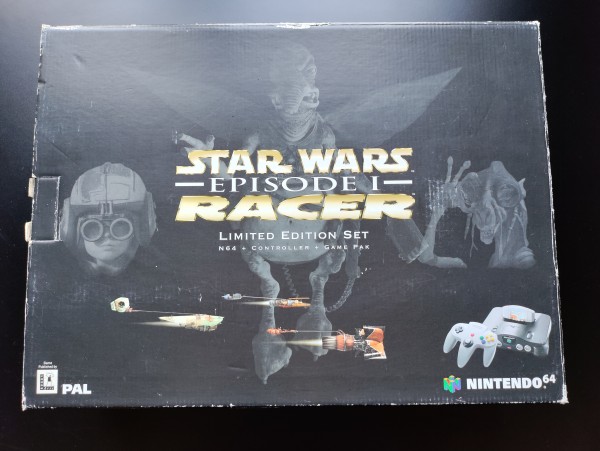 Nintendo 64 Konsole - Star Wars Episode I: Racer Limited Edition Set OVP