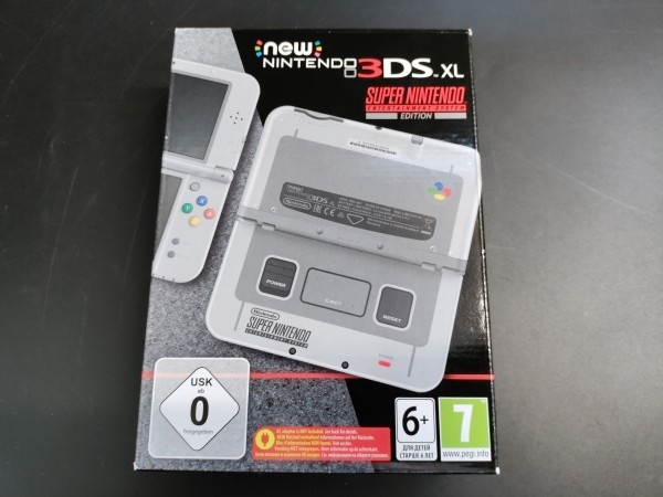 New Nintendo 3DS XL - Super Nintendo Edition OVP