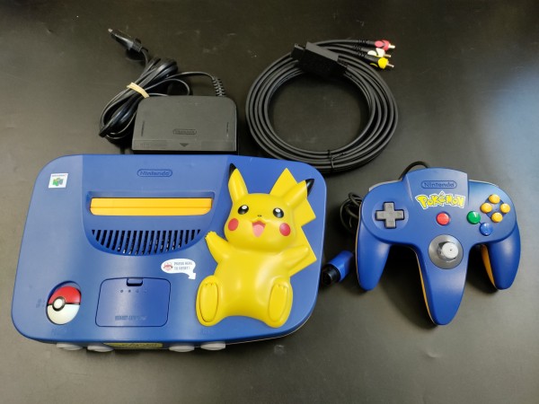 Nintendo 64 Konsole Pikachu Edition