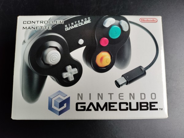 GameCube Controller T3 Schwarz OVP