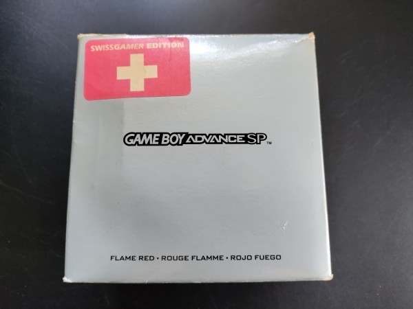 Game Boy Advance SP "SwissGamer" Edition OVP